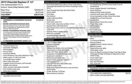 2019 Chevrolet Equinox 1LT