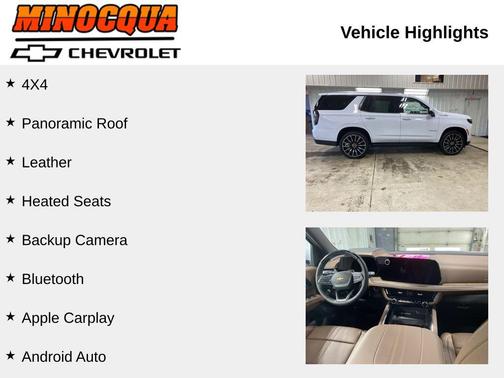 2026 Chevrolet Tahoe 4WD High Country