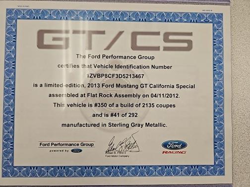 2013 Ford Mustang GT Premium