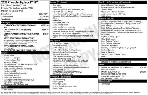 2023 Chevrolet Equinox 1LT