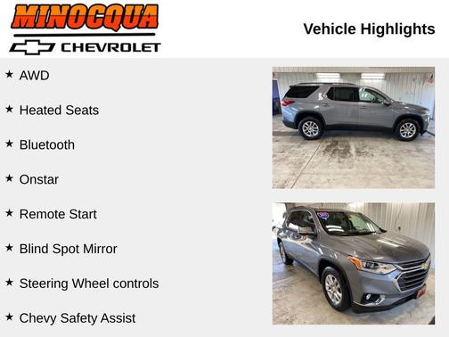 2021 Chevrolet Traverse LT Cloth