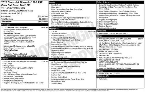 2023 Chevrolet Silverado 1500 RST