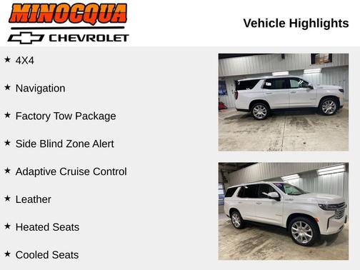 2022 Chevrolet Tahoe 4WD High Country