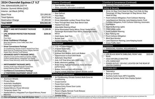 2024 Chevrolet Equinox 1LT