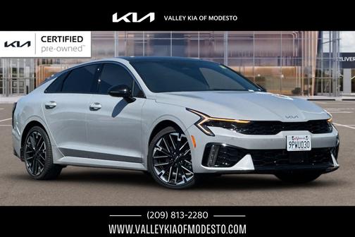 Gray 2025 Kia K5 GT-Line