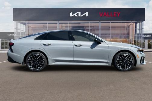 Gray 2025 Kia K5 GT-Line
