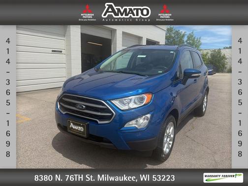 Lightning Blue Metallic 2019 Ford EcoSport SE