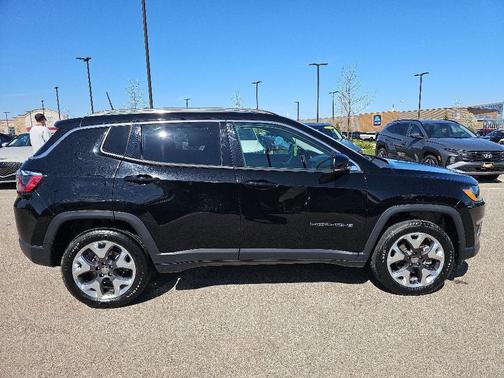 Diamond Black 2021 Jeep Compass Limited
