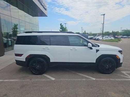 White 2026 Hyundai SANTA FE HEV Calligraphy