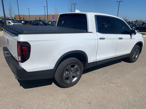 Platinum White Pearl 2022 Honda Ridgeline RTL-E