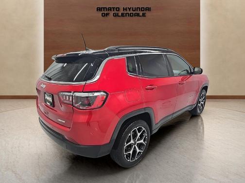 Red 2025 Jeep Compass Limited
