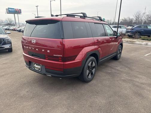 Red 2026 Hyundai SANTA FE HEV SEL