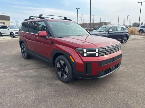 Red 2026 Hyundai SANTA FE HEV SEL