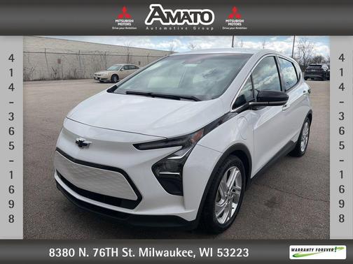 Summit White 2022 Chevrolet Bolt EV 1LT