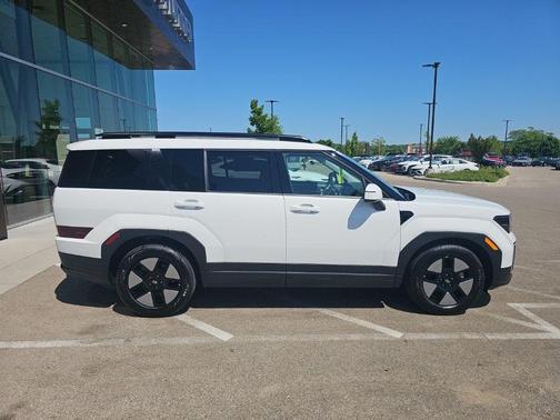 White 2026 Hyundai SANTA FE HEV SEL