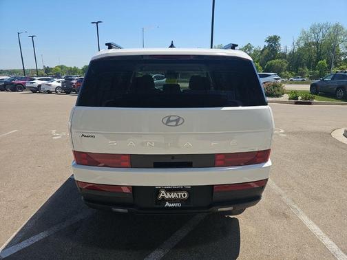White 2026 Hyundai SANTA FE HEV SEL