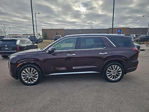 Burgundy 2020 Hyundai PALISADE Limited