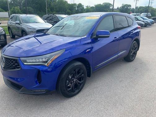 Blue 2022 Acura RDX A-Spec