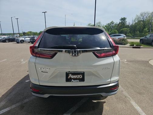 White 2021 Honda CR-V EX-L