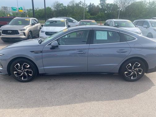 Blue 2025 Hyundai SONATA SEL