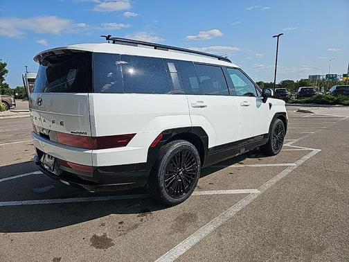 White 2026 Hyundai SANTA FE HEV Calligraphy
