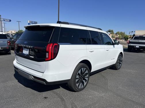 OXFORD WHITE 2025 Ford Expedition PLATINUM