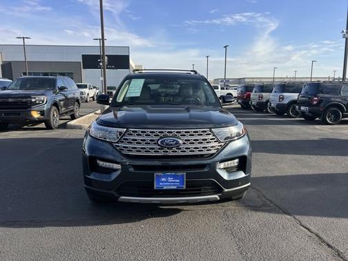 STONE BLUE METALLIC 2023 Ford Explorer LIMITED