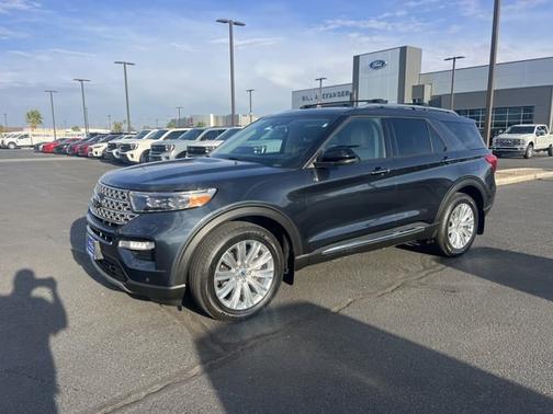 STONE BLUE METALLIC 2023 Ford Explorer LIMITED