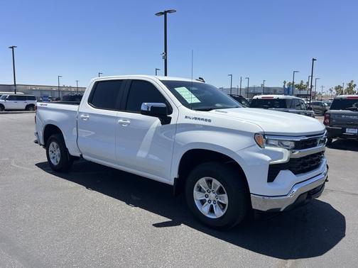 Summit White 2024 Chevrolet Silverado 1500 LT