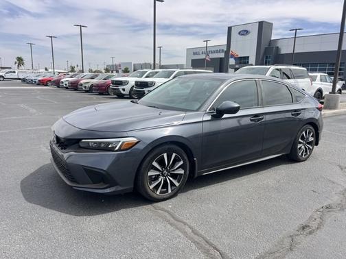 Gray 2024 Honda Civic EX-L