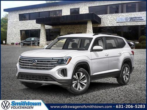 White Pearl 2026 Volkswagen Atlas 2.0T SE w/Technology 4MOTION