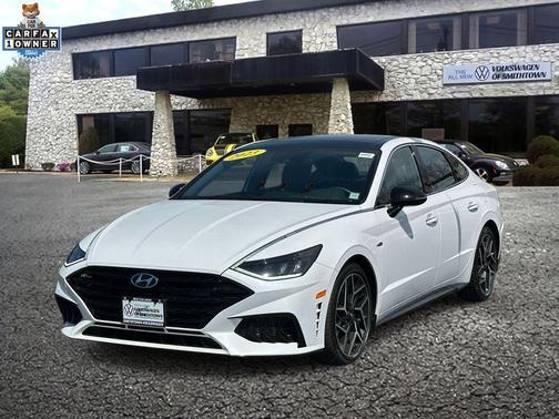 Serenity White 2023 Hyundai SONATA N Line