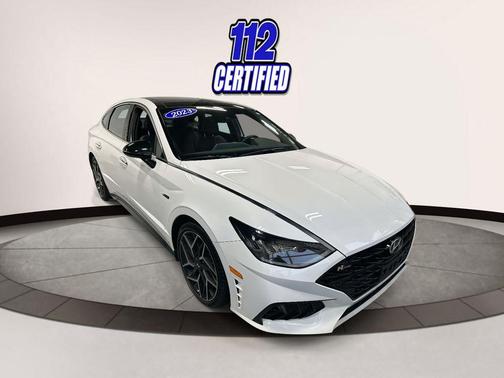 Serenity White 2023 Hyundai SONATA N Line