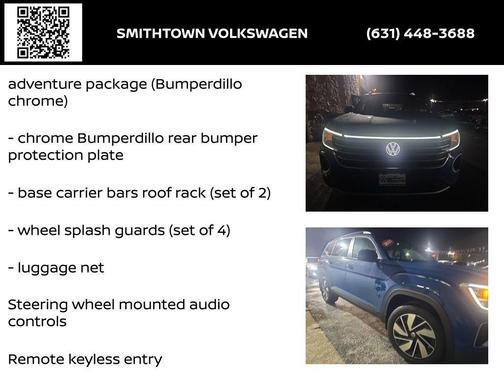 2025 Volkswagen Atlas 2.0T SE w/Technology 4MOTION