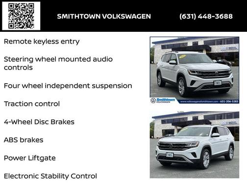 2022 Volkswagen Atlas 3.6L SE w/Technology