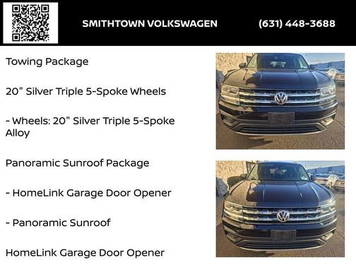 2019 Volkswagen Atlas 3.6L SE w/Technology