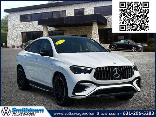White 2024 Mercedes-Benz AMG GLE 53 4MATIC+ Coupe