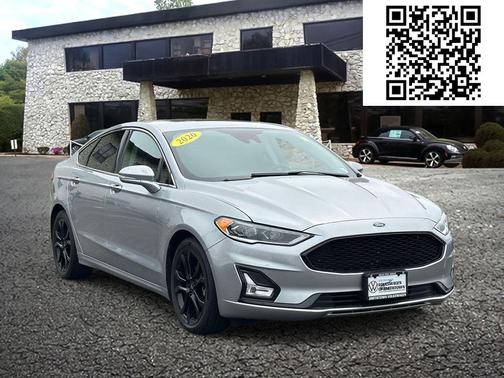 Iconic Silver Metallic 2020 Ford Fusion Hybrid Titanium