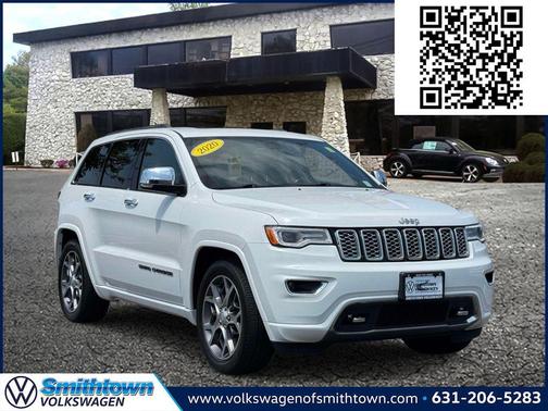 Bright White Clearcoat 2020 Jeep Grand Cherokee Overland