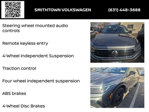 2022 Volkswagen Tiguan 2.0T SE R-Line Black 4MOTION