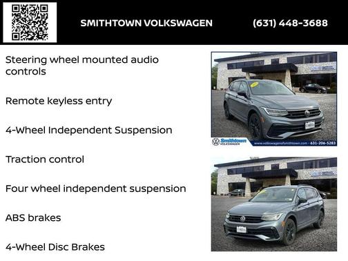 2022 Volkswagen Tiguan 2.0T SE R-Line Black 4MOTION