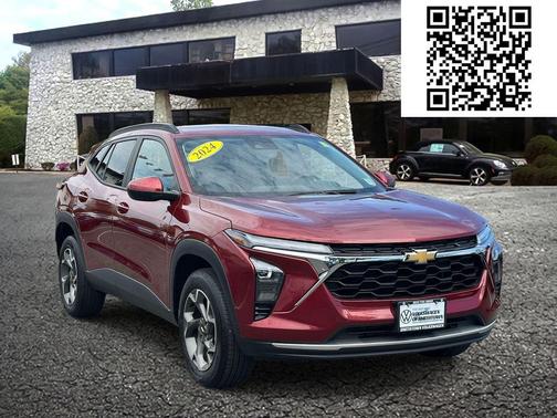 Crimson Metallic 2024 Chevrolet Trax LT
