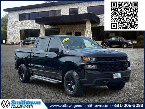 Black 2019 Chevrolet Silverado 1500 Custom Trail Boss