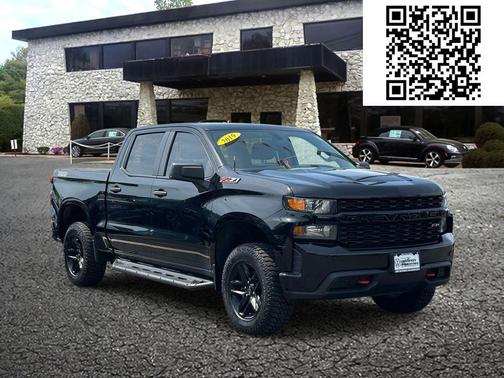 Black 2019 Chevrolet Silverado 1500 Custom Trail Boss