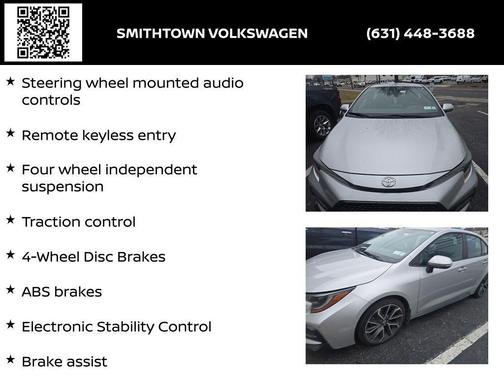 2020 Toyota Corolla SE