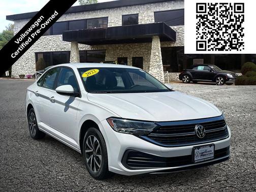 Pure White 2022 Volkswagen Jetta 1.5T S