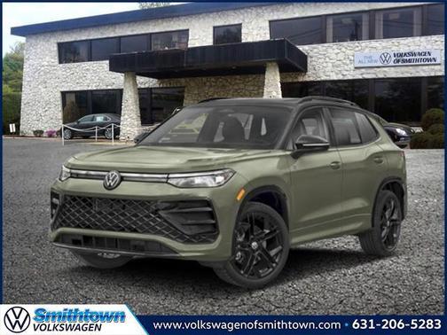 Avocado Green w/Deep Black Roof 2026 Volkswagen Tiguan 2.0T SE R-Line Black 4MOTION