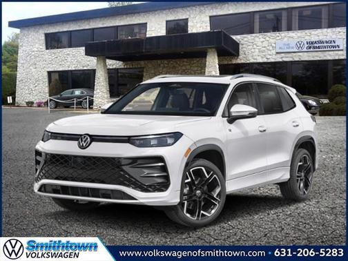White Pearl 2026 Volkswagen Tiguan 2.0T SEL R-Line 4MOTION