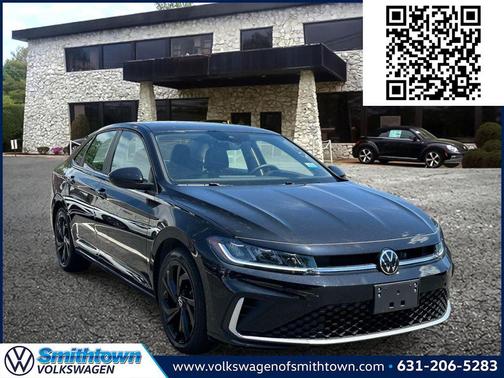 Deep Black 2025 Volkswagen Jetta 1.5T SE