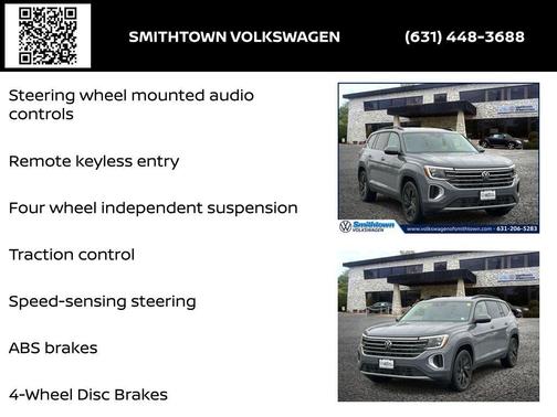 2025 Volkswagen Atlas 2.0T SE w/Technology 4MOTION